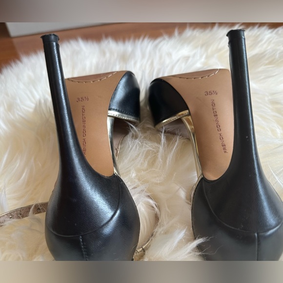 Size 5.5 French Connection Candice T-Strap Platform Pump - Picture 3 of 9